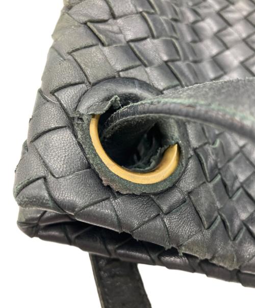 BOTTEGA VENETA（ボッテガベネタ）BOTTEGA VENETA (ボッテガベネタ) トートバッグ イントレチャート ブラックの古着・服飾アイテム