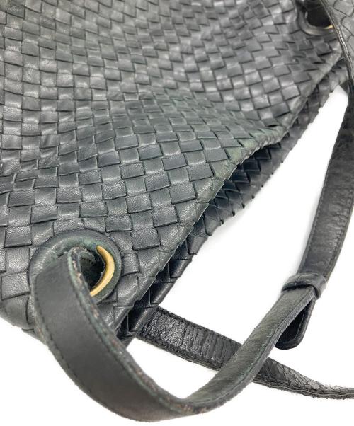 BOTTEGA VENETA（ボッテガベネタ）BOTTEGA VENETA (ボッテガベネタ) トートバッグ イントレチャート ブラックの古着・服飾アイテム