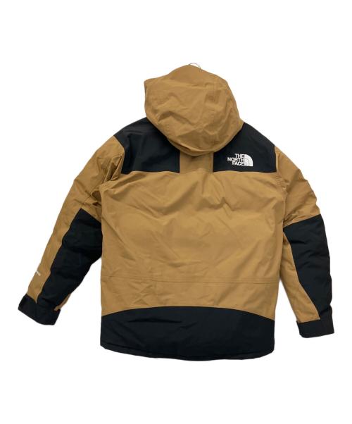 THE NORTH FACE（ザ ノース フェイス）THE NORTH FACE (ザ ノース フェイス) マウンテンダウンジャケット Mountain Down Jacket ブラウン×ブラック サイズ:Lの古着・服飾アイテム