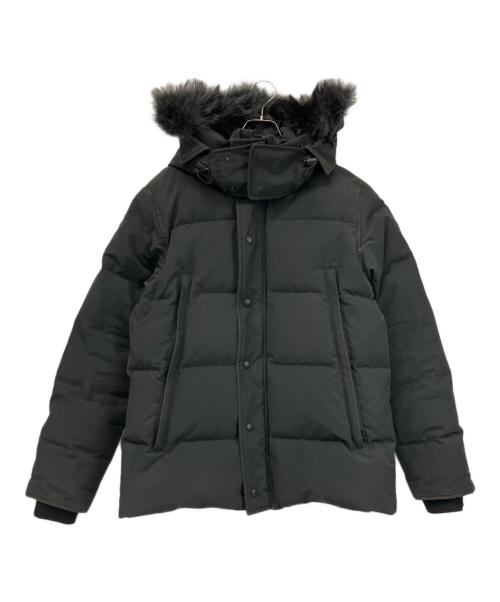 CANADA GOOSE（カナダグース）CANADA GOOSE (カナダグース) ウィンダムパーカ WYNDHAM PARKA ブラック サイズ:Lの古着・服飾アイテム