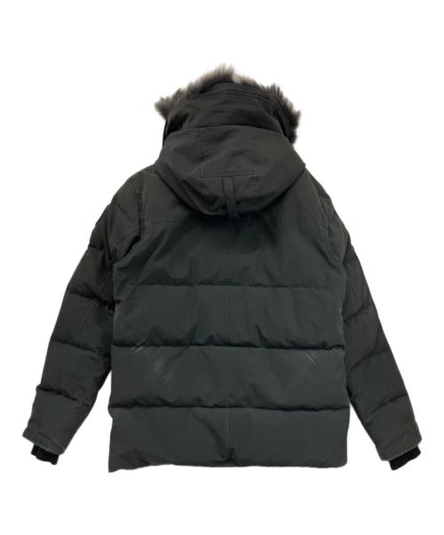 CANADA GOOSE（カナダグース）CANADA GOOSE (カナダグース) ウィンダムパーカ WYNDHAM PARKA ブラック サイズ:Lの古着・服飾アイテム