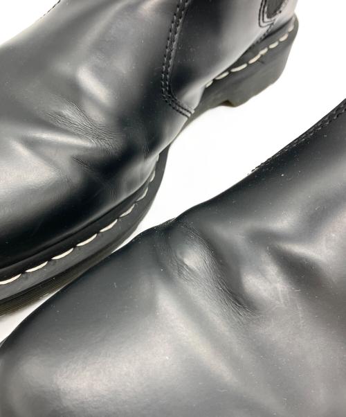 Dr.Martens（ドクターマーチン）Dr.Martens (ドクターマーチン) ホワイトステッチ チェルシーブーツ ブラック サイズ:UK10の古着・服飾アイテム