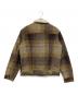 LEVI'S (リーバイス) コーデュロイ チェック シェルパ トラッカージャケット ブラウン サイズ:M 未使用品：10000円