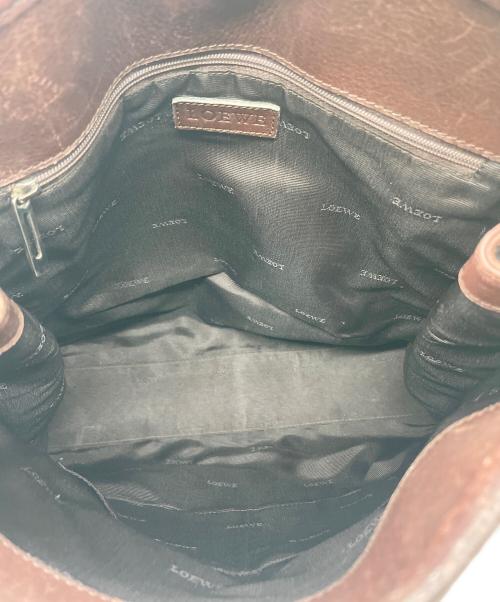 LOEWE（ロエベ）LOEWE (ロエベ) ショルダーバッグ ブラウンの古着・服飾アイテム