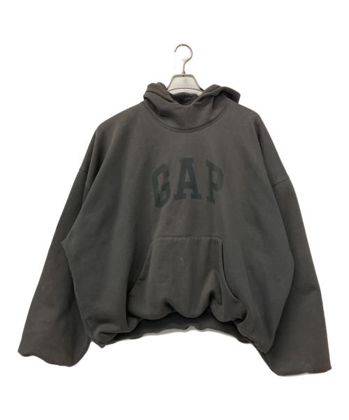 YEEZY GAP ENGINEERED BY BALENCIAGA（イージーギャップエンジニアードバイバレンシアガ）YEEZY GAP ENGINEERED BY BALENCIAGA (イージーギャップエンジニアードバイバレンシアガ) プルオーバーパーカー Dove Shrunken Hoodie グレー サイズ:Lの古着・服飾アイテム