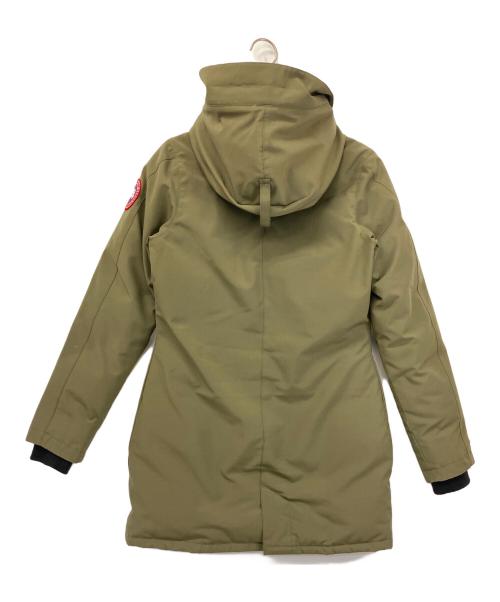 CANADA GOOSE（カナダグース）CANADA GOOSE (カナダグース) ダウンジャケット VICTORIA PARKA オリーブ サイズ:Sの古着・服飾アイテム