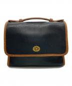 COACHコーチ）の古着「ショルダーバッグ」｜ブラウン×ブラック