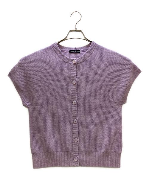 TAKASHIMAYA（高島屋）TAKASHIMAYA (高島屋) 薄手カーディガン パープル サイズ:S 未使用品の古着・服飾アイテム