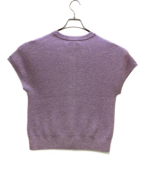 TAKASHIMAYA（高島屋）TAKASHIMAYA (高島屋) 薄手カーディガン パープル サイズ:S 未使用品の古着・服飾アイテム