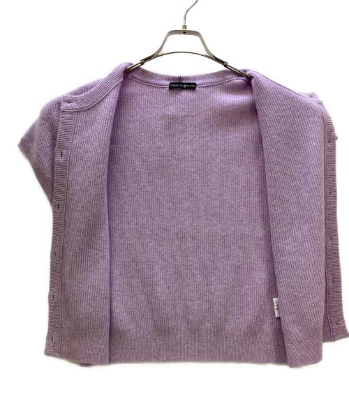 TAKASHIMAYA（高島屋）TAKASHIMAYA (高島屋) 薄手カーディガン パープル サイズ:S 未使用品の古着・服飾アイテム