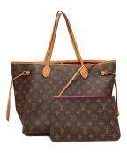 LOUIS VUITTONルイ ヴィトン）の古着「トートバッグ モノグラム ネヴァーフルMM」｜ブラウン×ピンク