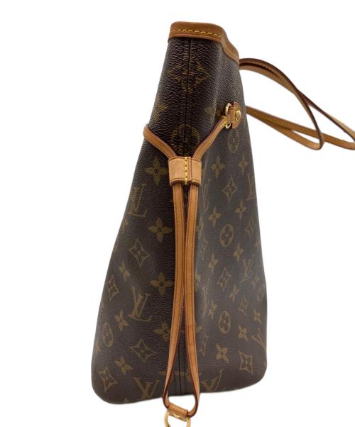 LOUIS VUITTON（ルイ ヴィトン）LOUIS VUITTON (ルイ ヴィトン) トートバッグ モノグラム ネヴァーフルMM ブラウン×ピンクの古着・服飾アイテム
