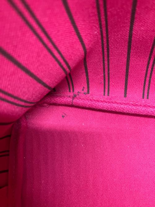 LOUIS VUITTON（ルイ ヴィトン）LOUIS VUITTON (ルイ ヴィトン) トートバッグ モノグラム ネヴァーフルMM ブラウン×ピンクの古着・服飾アイテム