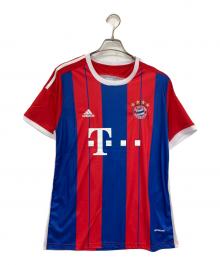 adidas（アディダス）の古着「ゲームシャツ FC BAYERN 	LEWANDOWSKI 背番号9」｜レッド×ブルー