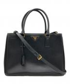 PRADAプラダ）の古着「2WAYトートバッグ SAFFIANO LUX」｜ブラック