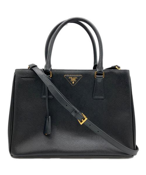 PRADA（プラダ）PRADA (プラダ) 2WAYトートバッグ SAFFIANO LUX ブラックの古着・服飾アイテム