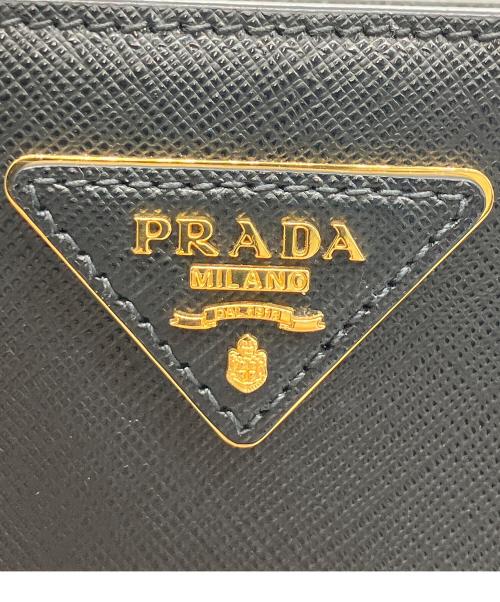 PRADA（プラダ）PRADA (プラダ) 2WAYトートバッグ SAFFIANO LUX ブラックの古着・服飾アイテム