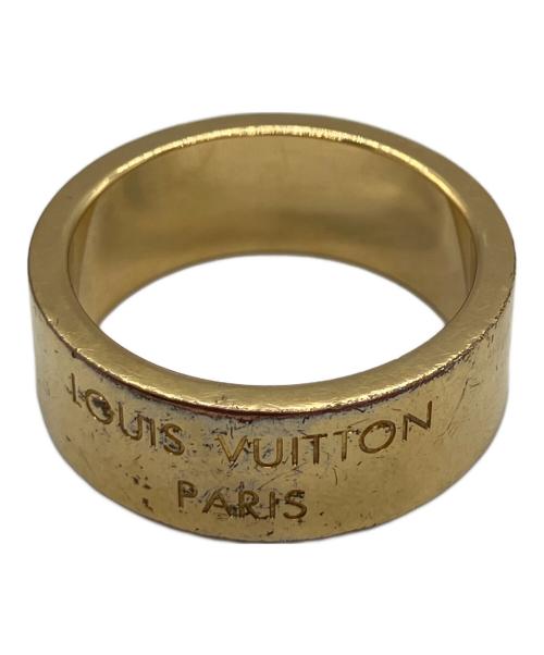 LOUIS VUITTON（ルイ ヴィトン）LOUIS VUITTON (ルイ ヴィトン) リング・LV インスティンクト ゴールドカラー サイズ:19号の古着・服飾アイテム