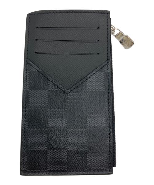 LOUIS VUITTON（ルイ ヴィトン）LOUIS VUITTON (ルイ ヴィトン) コインカード・ホルダーダミエ・グラフィットの古着・服飾アイテム