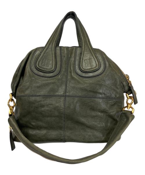 GIVENCHY（ジバンシィ）GIVENCHY (ジバンシィ) 2WAYバッグ ナイチンゲール グレーの古着・服飾アイテム