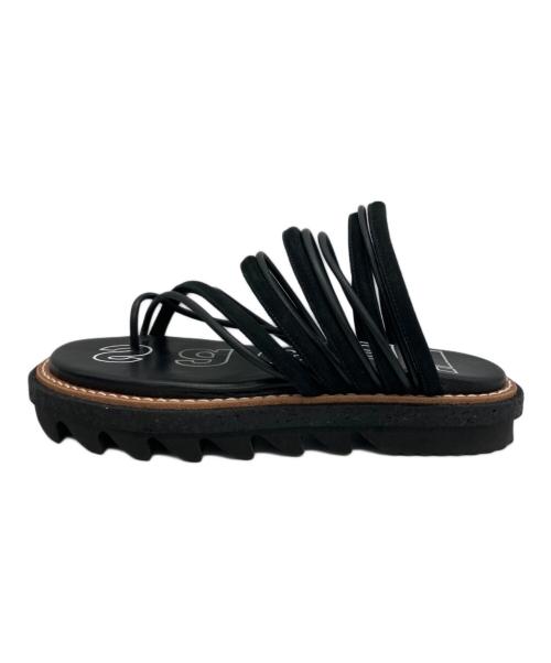 sacai（サカイ）sacai (サカイ) tube strap sadals ブラック サイズ:36の古着・服飾アイテム
