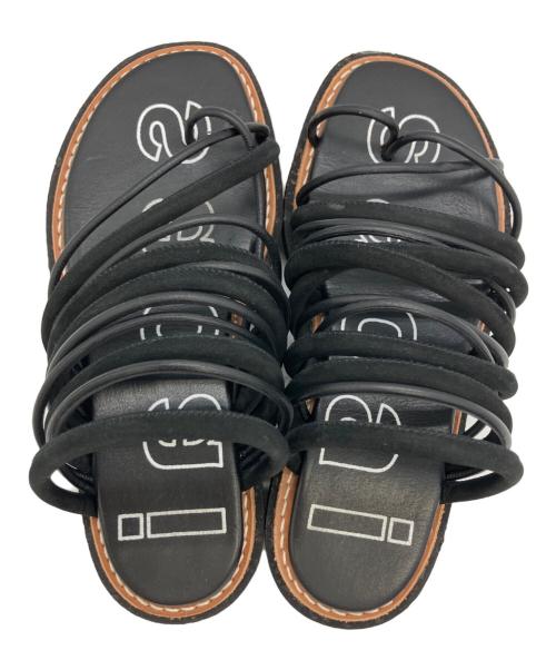 sacai（サカイ）sacai (サカイ) tube strap sadals ブラック サイズ:36の古着・服飾アイテム