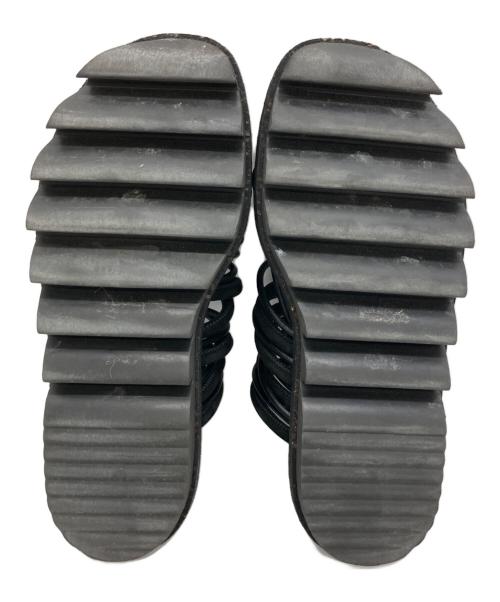 sacai（サカイ）sacai (サカイ) tube strap sadals ブラック サイズ:36の古着・服飾アイテム