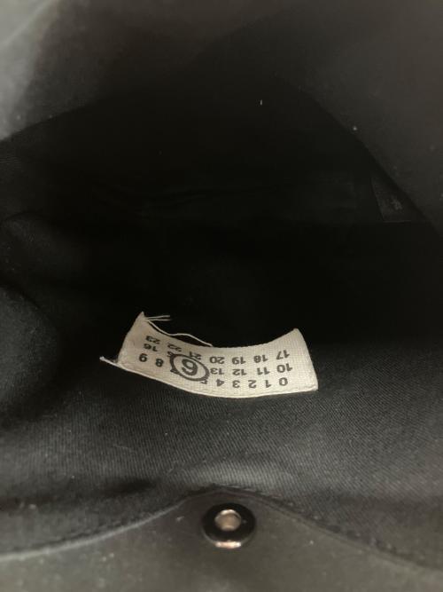 MM6 Maison Margiela（エムエムシックスメゾンマルジェラ）MM6 Maison Margiela (エムエムシックスメゾンマルジェラ) スモールハンドバッグ Japanese Egg Bag-ジャパニーズ ブラックの古着・服飾アイテム