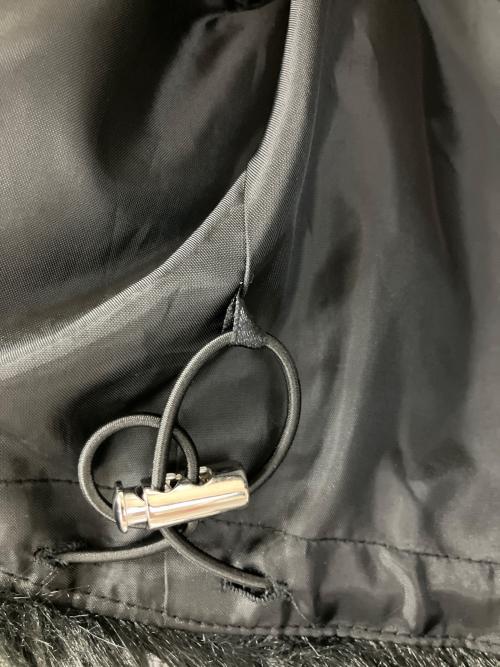 THEREDTHREAD（ザレッドスレッド）THEREDTHREAD (ザレッドスレッド) S fur hooded jacket ブラック サイズ:Freeの古着・服飾アイテム