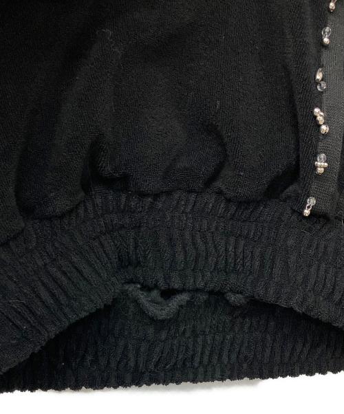 THERED THREAD（ザ・レッド・スレッド）THERED THREAD (ザ・レッド・スレッド) S beaded track pants ブラック サイズ:Freeの古着・服飾アイテム