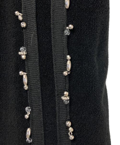 THERED THREAD（ザ・レッド・スレッド）THERED THREAD (ザ・レッド・スレッド) S beaded track pants ブラック サイズ:Freeの古着・服飾アイテム