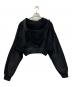 JOSE MOON (ジョゼムーン) CROP BIO HOODIE(フーディー) ブラック サイズ:Free：7000円