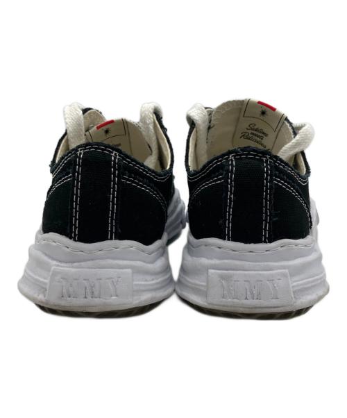 Maison MIHARA YASUHIRO（メゾン ミハラ ヤスヒロ）Maison MIHARA YASUHIRO (メゾン ミハラ ヤスヒロ) ハンクローキャンバス スニーカー ブラック×ホワイト サイズ:40の古着・服飾アイテム