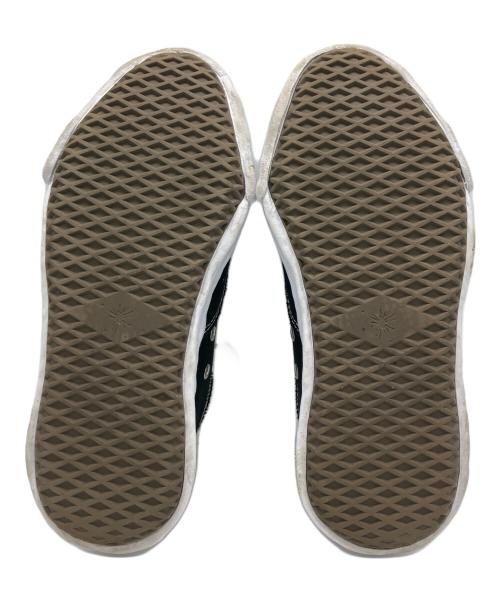 Maison MIHARA YASUHIRO（メゾン ミハラ ヤスヒロ）Maison MIHARA YASUHIRO (メゾン ミハラ ヤスヒロ) ハンクローキャンバス スニーカー ブラック×ホワイト サイズ:40の古着・服飾アイテム