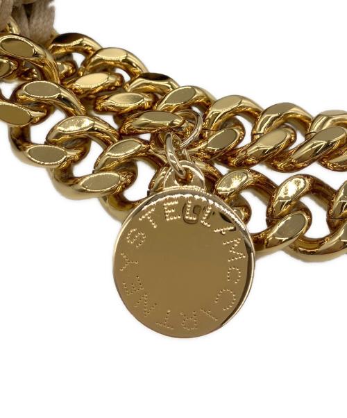 STELLA McCARTNEY（ステラマッカートニー）STELLA McCARTNEY (ステラマッカートニー) チェーンショルダーバッグ ファラベラ チェーンバッグ ベージュの古着・服飾アイテム