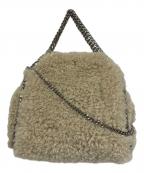 STELLA McCARTNEYステラマッカートニー）の古着「2WAYバッグ ファラベラ プラッシュ」｜アイボリー