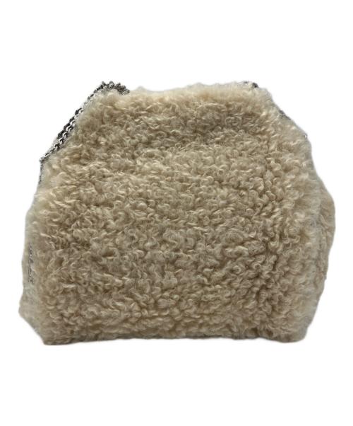 STELLA McCARTNEY（ステラマッカートニー）STELLA McCARTNEY (ステラマッカートニー) 2WAYバッグ ファラベラ プラッシュ アイボリーの古着・服飾アイテム