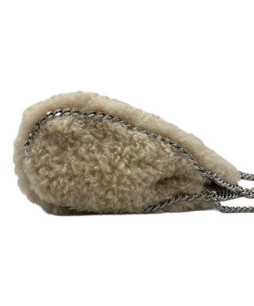 STELLA McCARTNEY（ステラマッカートニー）STELLA McCARTNEY (ステラマッカートニー) 2WAYバッグ ファラベラ プラッシュ アイボリーの古着・服飾アイテム