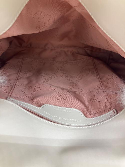 STELLA McCARTNEY（ステラマッカートニー）STELLA McCARTNEY (ステラマッカートニー) 2WAYバッグ ファラベラ プラッシュ アイボリーの古着・服飾アイテム