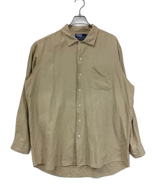 POLO RALPH LAUREN（ポロ・ラルフローレン）POLO RALPH LAUREN (ポロ・ラルフローレン) 長袖シャツ ベージュ サイズ:Lの古着・服飾アイテム