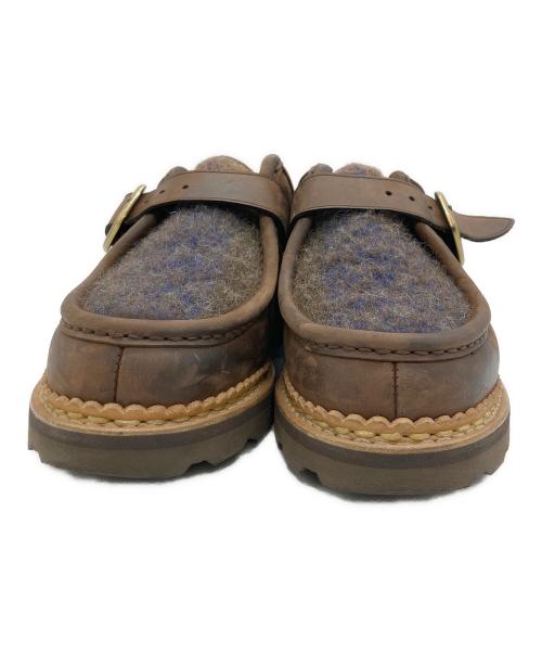 PARABOOT（パラブーツ）PARABOOT (パラブーツ) STEPHAN SCHNEIDER (ステファン シュナイダー) International Gallery (インターナショナルギャラリー) チロリアンシューズ ブラウン サイズ:40 1/2の古着・服飾アイテム