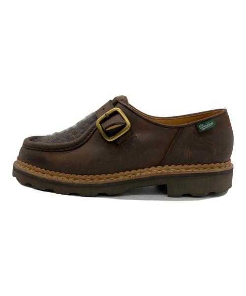 PARABOOT（パラブーツ）PARABOOT (パラブーツ) STEPHAN SCHNEIDER (ステファン シュナイダー) International Gallery (インターナショナルギャラリー) チロリアンシューズ ブラウン サイズ:40 1/2の古着・服飾アイテム