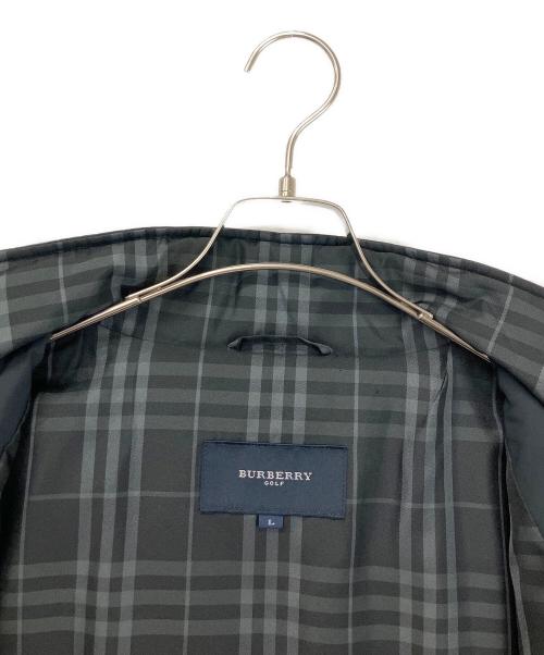 BURBERRY GOLF（バーバリーゴルフ）BURBERRY GOLF (バーバリーゴルフ) ダウンジャケット ブラック サイズ:Ｌの古着・服飾アイテム