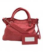 BALENCIAGAバレンシアガ）の古着「2WAYバッグ ジャイアントシティ」｜ピンク