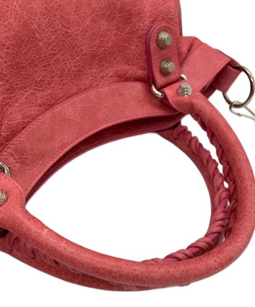 BALENCIAGA（バレンシアガ）BALENCIAGA (バレンシアガ) 2WAYバッグ ジャイアントシティ ピンクの古着・服飾アイテム