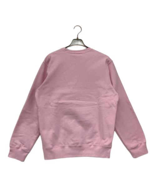 SUPREME（シュプリーム）SUPREME (シュプリーム) クルーネックスウェット UNDERLINE CREWNECK ピンク サイズ:M 未使用品の古着・服飾アイテム