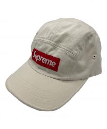 SUPREME（シュプリーム）の古着「パネルキャップ Wasted Chino Twill Camp Cap」｜ホワイト