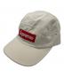 Supreme（シュプリーム）の古着「パネルキャップ Wasted Chino Twill Camp Cap」｜ホワイト