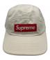 Supreme (シュプリーム) パネルキャップ Wasted Chino Twill Camp Cap ホワイト：10000円