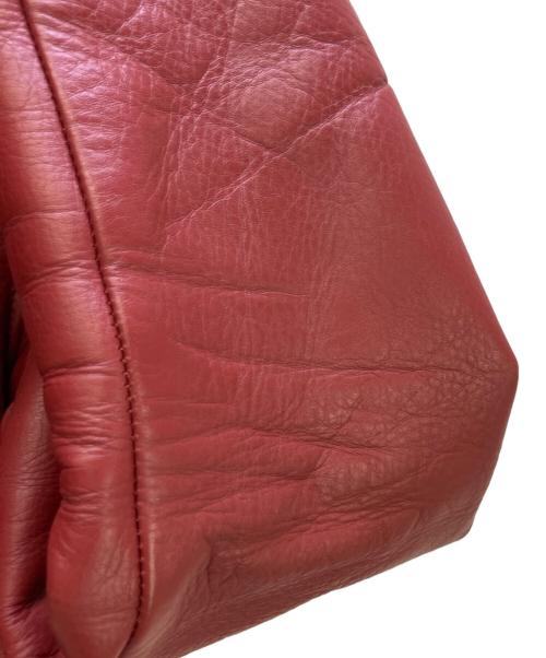 666Leather Wear（シックスシックスシックスレザー）666Leather Wear (シックスシックスシックスレザー) レザーライダースジャケット レッド サイズ:40の古着・服飾アイテム